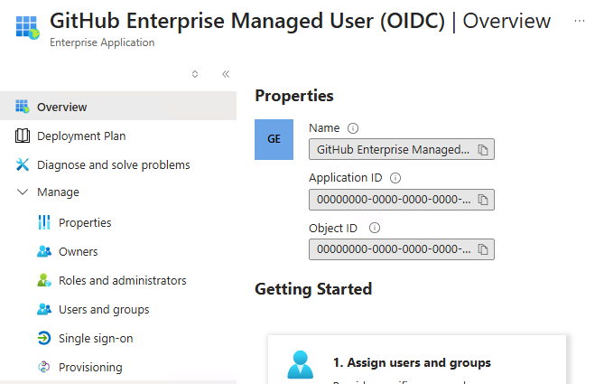 Entra enterprise app overview